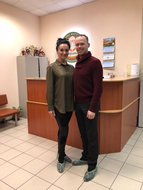 Клинику «Амрита» посетила замечательна пара